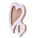 New Wooden Hanging Family Photo Picture Frame Rahmen Base Art DIY Home Decor 3C