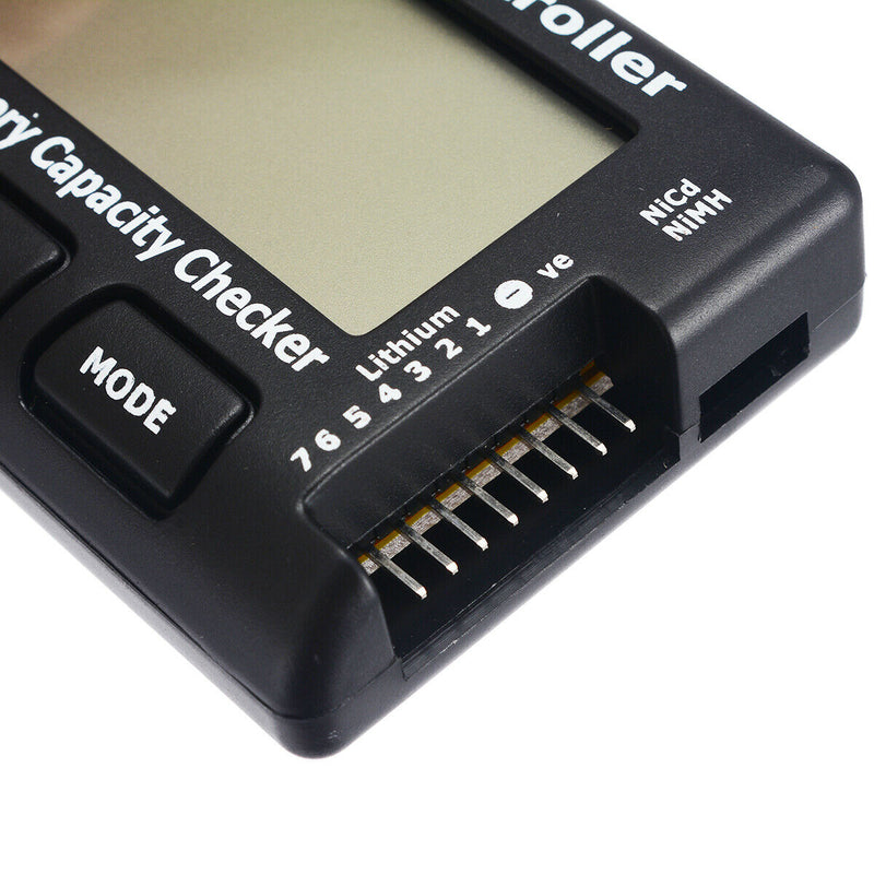 Digital Battery Capacity Checker RC 7 Cellmeter For LiPo LiFe Li-ion Nicd NiMH #