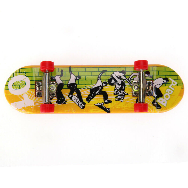 Plastic Professional Fingerboard Toys Skateboard Bearings Mini Suit