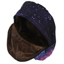 Women Canvas Backpack Stylish Galaxy Star Universe Space Backpack Girls Sch J1B5