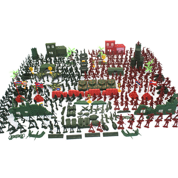 Army Men Action Figures -Soldier and Army Base Set Accessories - 3300 Piece Set