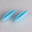 Set of 2pcs Plastic Tatting Shuttle Needlecraft Tool for Hand Lace Making Craft