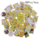46x Album Scrapbooking Calendar Diary Planner Card Photo Stickers DecorationsJR