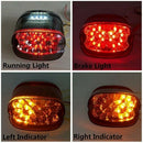 Motorcycle Tail Light LED Integrated Turn Signals For Fatboy, Sportster, Ro