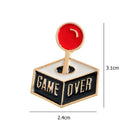 Creative Game Pad Badges Cartoon Brooch Backpack Jacket Jewelry for Friend