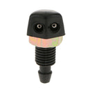1 Pair Of Car Vehicle Windshield Washer Spray Nozzle Front Washer Nozzle Made Of