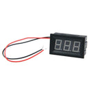 DC 3.0-30V Voltmeter Blue Light Mini Digital Display Panel Voltage Meter A