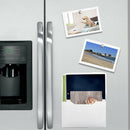 2 Pack Magnetic File Holder - Paper Holder, Pocket Organizer,Hanging Wall F
