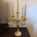 6x Twisted Spiral Taper Wax Candle for Christmas Wedding Holiday Party Decor
