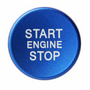 Blue Engine Start Stop Switch Button Cover For VW Golf 7 MK7 GTI R Jetta Arteon