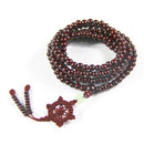 Sandalwood Beads 216 pcs Buddhist Tibetan Buddha Mala Bracelet Necklace P9Q2