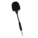 Mini Condenser Microphone Mono 3.5mm Plug-in Mic for PC Laptop Computer