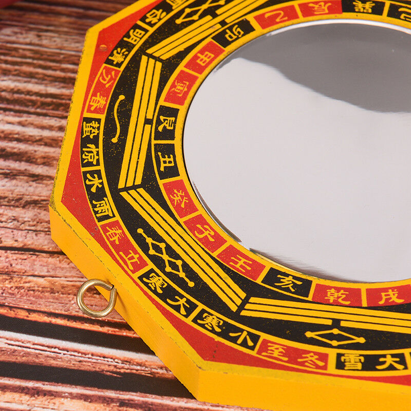 4" Inch Chinese Dent Convex Bagua Mirror Blessing House Protection Feng Shui ME
