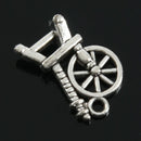 40 Pcs Spinning Wheel Charm Pendants 18x12mm(3/4"x1/2") Z5G1