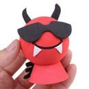 Funny Devil Car Antenna Aerial Ball EVA Topper Truck SUV Pen Decor Gift ToME