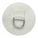 Quality 4 StainlessSteel Inflatable Boat Kayak Dinghy D-RING PVC Patch White