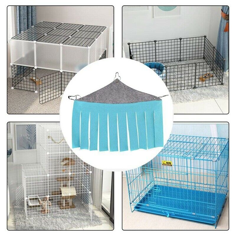 Pet Tent Small Hideout Hideaway Hammock Hanging Bed Tassel Corner Nest For