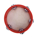 7" Musical Tambourine Tamborine Drum Round Percussion Gift for KTV Party MO