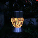 Solar Powered Color Change LED Diamond Light Garden Outdoor Yard Path Chandelier
