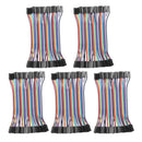 200pcs 10cm 2.54mm Female to Female Breadboard Jumper Wire Cable for Arduin Q7G6