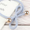 25pcs Women Girls Basic Knot Pearls Elastic Hair Bands Set Scrunchies Ponyta Gw
