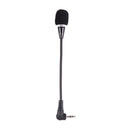 Flexible 3.5mm Jack Mini Microphone Mic For PC Laptop Desktop Skype Yahoo B