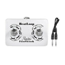 Rowin Dual Footswitch Foot Switch Pedal for Rowin BEAT LOOP Recording Effec Z4A9