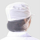 White Catering Hat Chef Bakers Bouffant Cap Food Hygiene Snood Cap Dust-proof