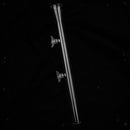 2x High Quality Aquarium Clear Shrimp Feeding 300mm Tube and Square Food Dish