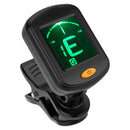 Chromatic LCD Clip On Tuner Electric Acoustic Guitar Bass Violin, Banjo, Ukulele