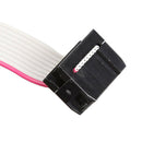 Motherboard RS232 DB9 Pin Com Port Ribbon Serial Cable Connector Bracket