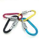 Anti Theft Bicycle Motorcycle Helmet Lock Coded Lock Carabiner Password Lock uW