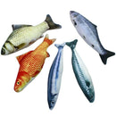 5PCS Catnip Fish Toys for Cat 20Cm Cat Toys Cat Fish Pillow Cat Catnip Toys D1L4