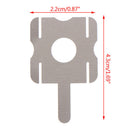 10Pcs 4S 18650 Pack Replace Spot Weldable U-Shaped Welding Nickel SS Nw
