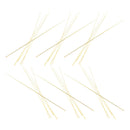 30 Pcs Solid Round Brass Rods Bar Stock Assorted Lot for DIY 300mmx1mm