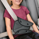 Kids Car Safety Seatbelt Adjuster Universal Seat Belt Triangle Holder  Gray