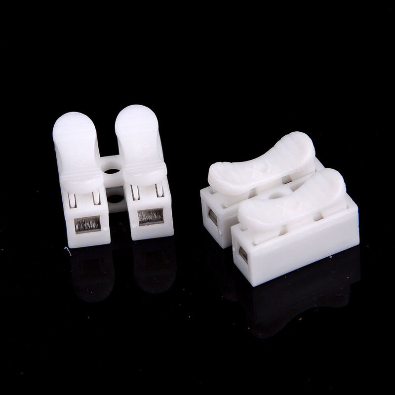 10X Electrical Cable Connectors Quick Splice Lock Wire Terminals Self Locking jr