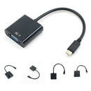 Type C USB-C Male to VGA Female HDTV USB 3.1 Adapter Converter Cable HD 1080P