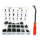 415pcs Mixed Car Fasteners Bumper Door Trim Panel Rivets Clips + Tool for Ford