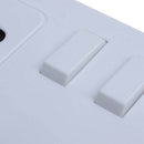 White Imitation Double AS Plug Socket Wall Safe Security Secret Hidden Stas