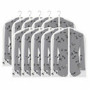 Garment Hanging Bag, Clear Garment Bag Moth-Proof Covers 36-inch Clothes St Y4J5