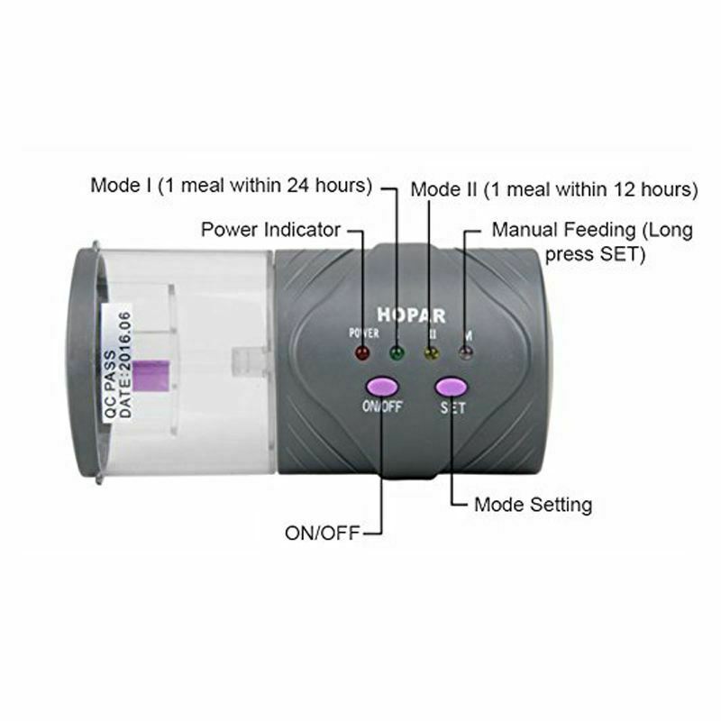 Automatic Fish Feeder Practical Food Dispenser Multi-functional Timer Feede