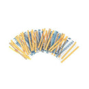 240 Pack 24 Values Resistors Metal Film 1/4W Kit / Assortment / Mix