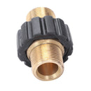 Pressure Washer Hose Quick Connector, M22 Metric Male Thread Fitting, TWIS3