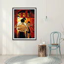 5D DIY Full Drill Diamond Painting Couple Embroidery Mosaic Kit Home Decor