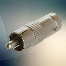 30PCS BNC Female to RCA Male Cable COAX Connector Adapter for CCTV Camera
