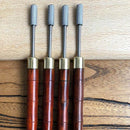 1 Piece (Random Color) DIY Leather Craft Edge Oil Treatment Tool Tip Roller T1E4