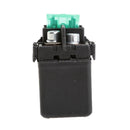 Black Starter Solenoid Switch System For Kawasaki ZX750 NINJA ZX7RR ZX7R ZX-7R
