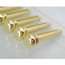 Pack of 6 Acoustic Electric Guitar Bridge Pins String Pegs Endpins