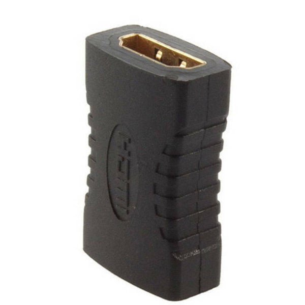 10pcs Black HDMI Female To Female Coupler Extender Adapter Connector HDTV 1080P